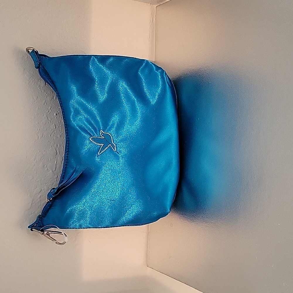 Brand New WITH Tag Aerie Aqua Blue Cosmetic Bag